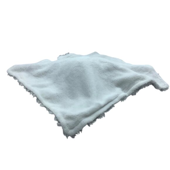 Baby by Bon Bébé Plush Gray Mouse Lovey Security Blanket Gray 14” Soft Swirls - Picture 5 of 7